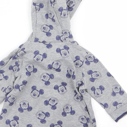 Asda George Boys Multicoloured Geometric  Full Zip Jumper Size 0-3 Months  - DISNEY