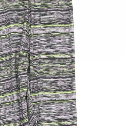 TU Girls Multicoloured Striped  Jegging Trousers Size 11 Years - LEGGINGS