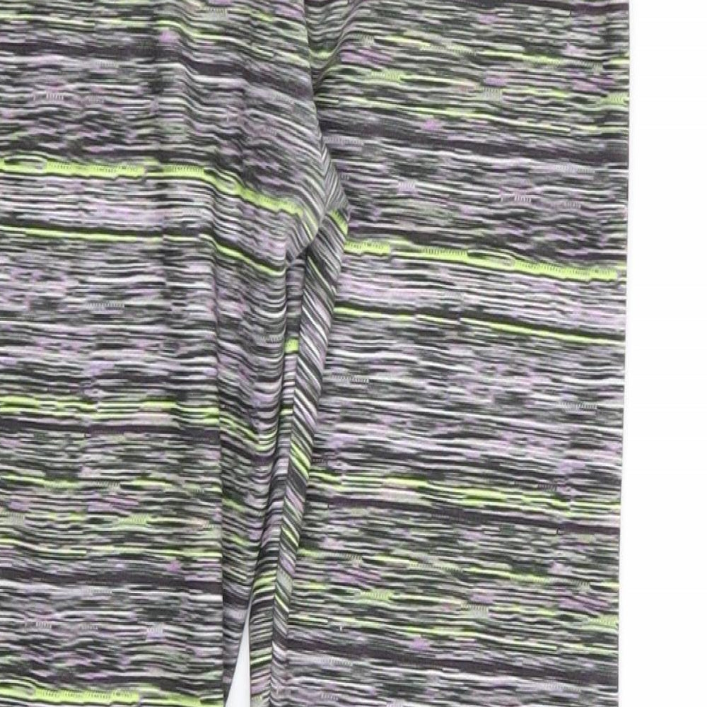 TU Girls Multicoloured Striped  Jegging Trousers Size 11 Years - LEGGINGS