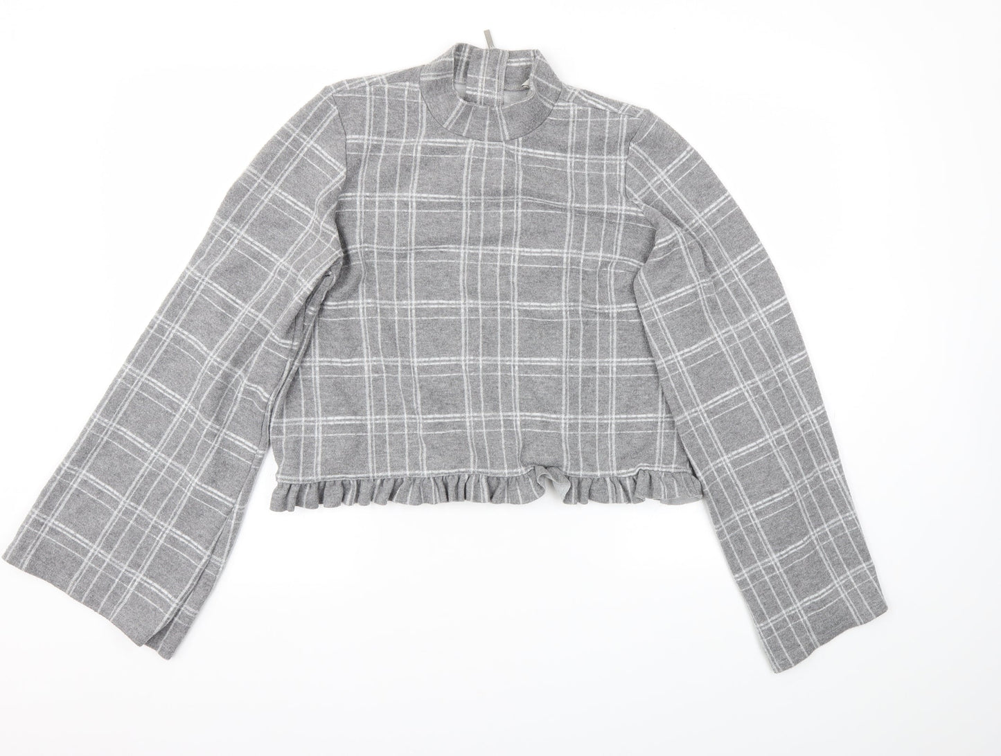 Womens UK Size 12 River Island Grey Pullover Jumper
