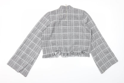 Womens UK Size 12 River Island Grey Pullover Jumper