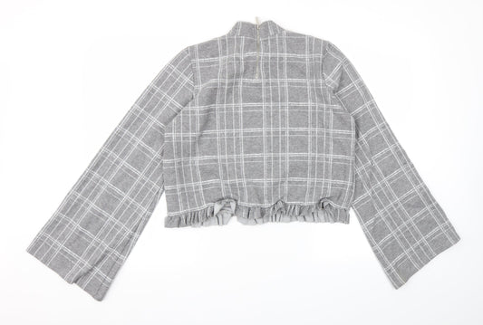 Womens UK Size 12 River Island Grey Pullover Jumper