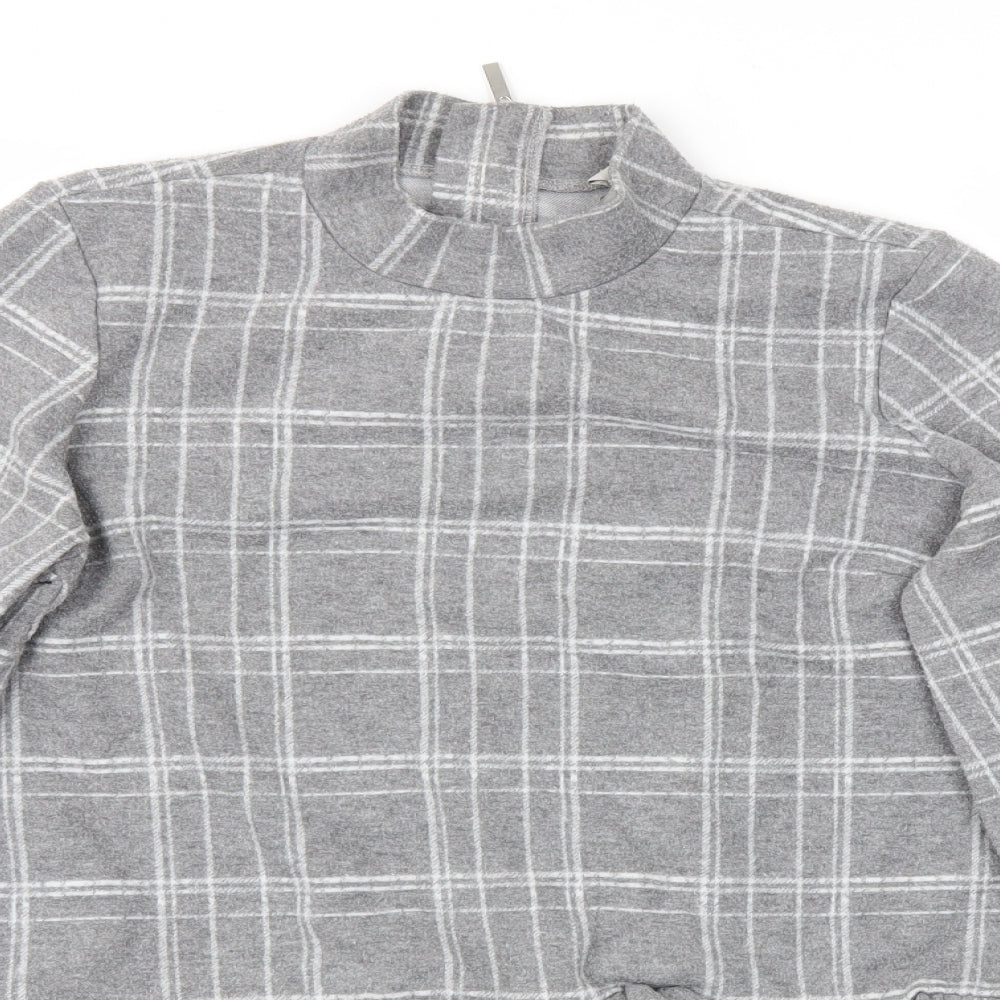 Womens UK Size 12 River Island Grey Pullover Jumper