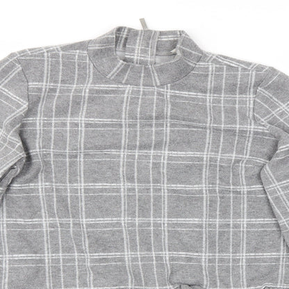 Womens UK Size 12 River Island Grey Pullover Jumper