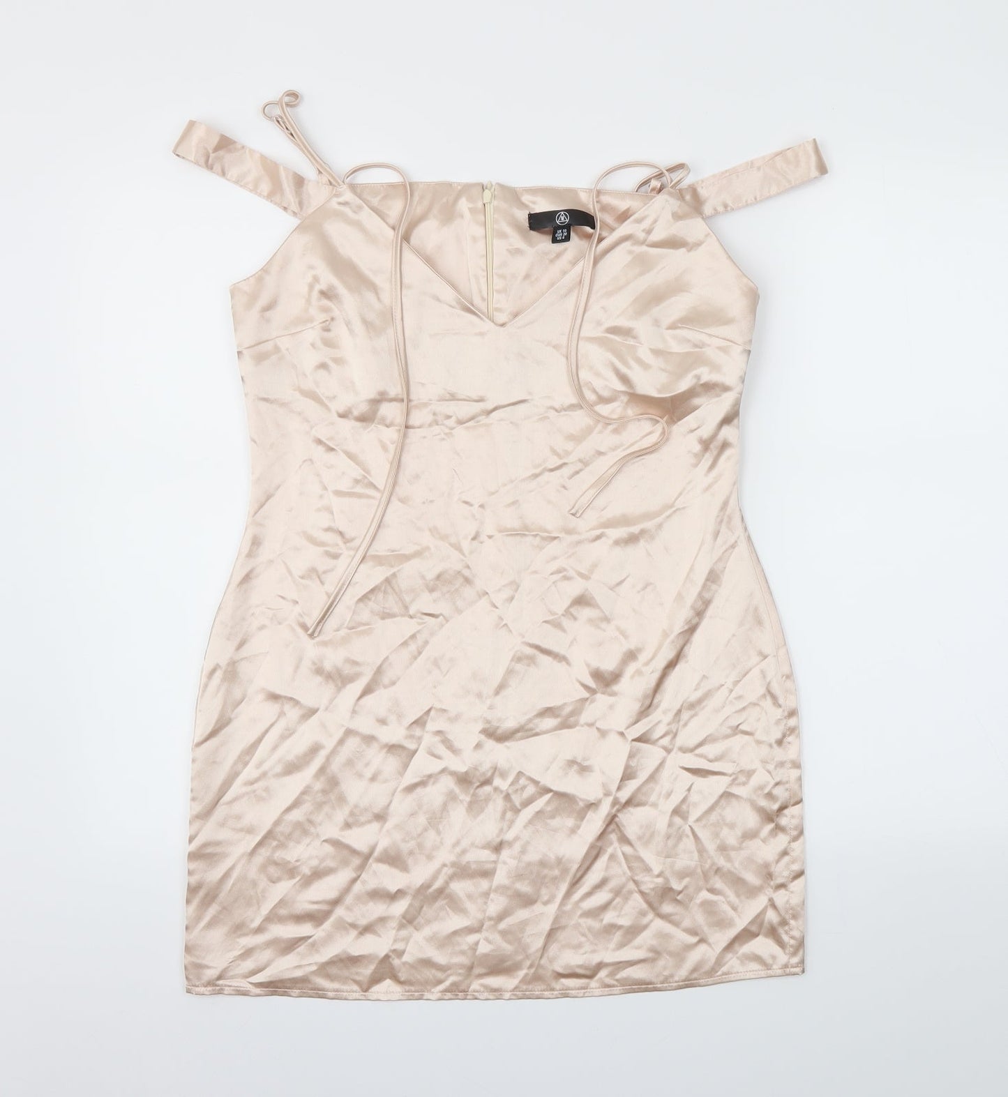 Missguided Womens Pink   Fit & Flare  Size 10