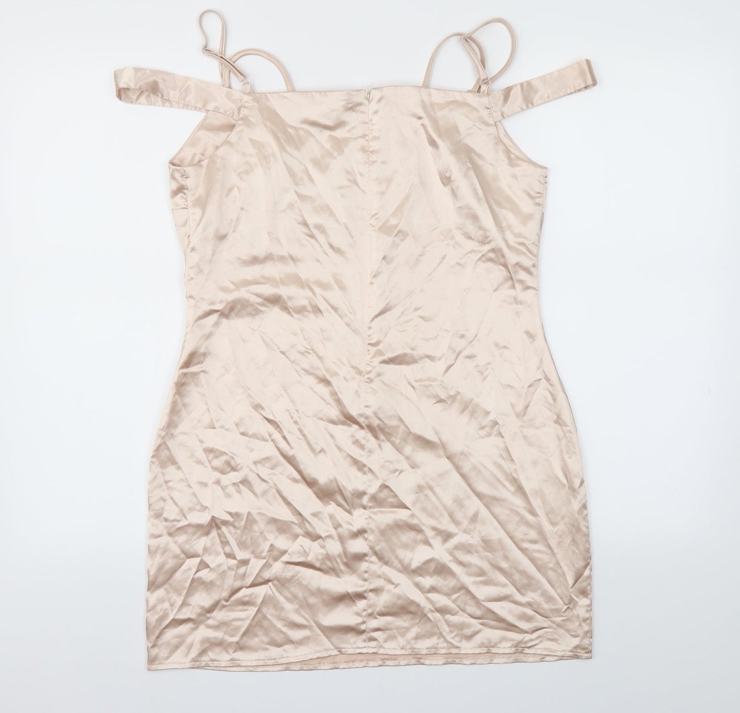 Missguided Womens Pink   Fit & Flare  Size 10