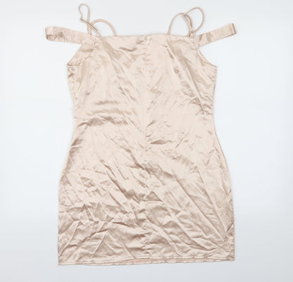 Missguided Womens Pink   Fit & Flare  Size 10