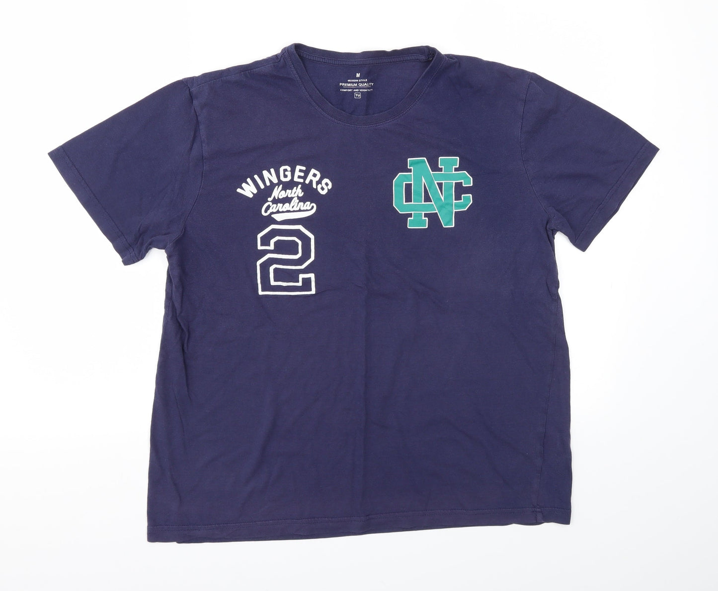 TU Womens Blue   Basic T-Shirt Size M