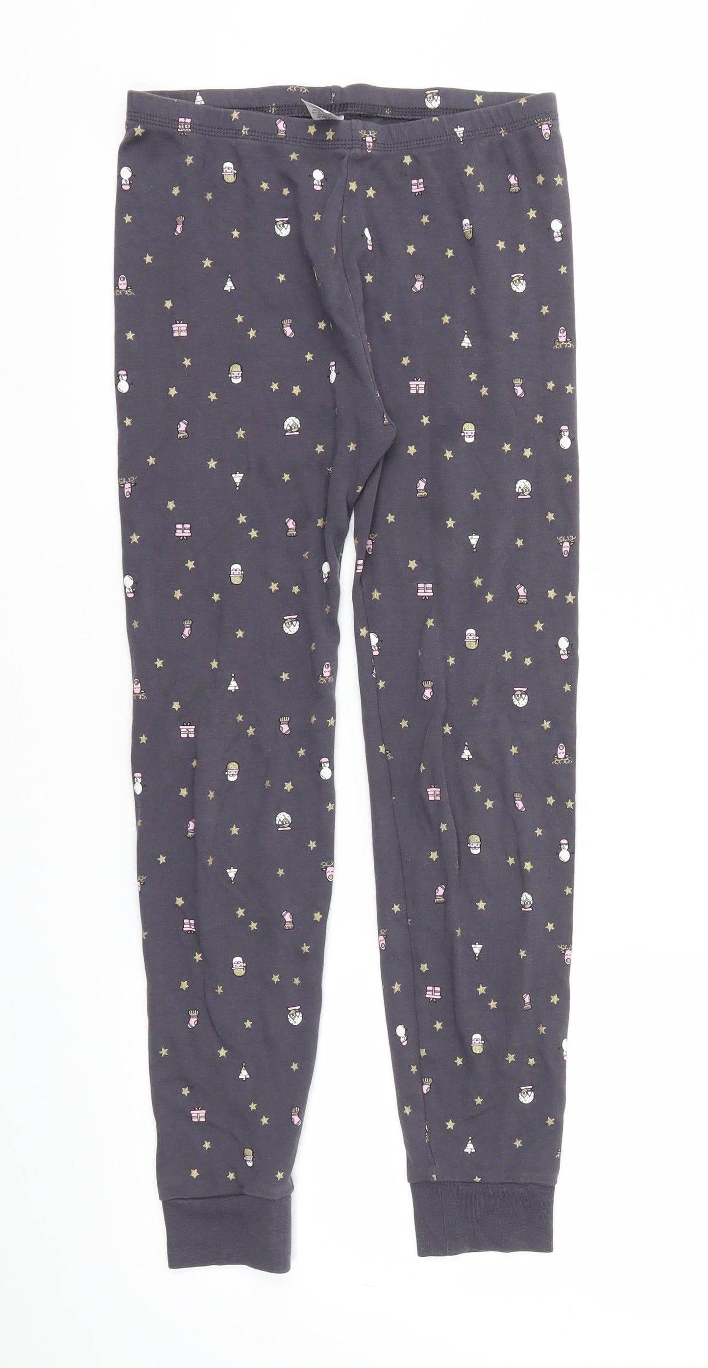 George Girls Grey   Capri Trousers Size 10-11 Years