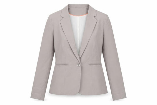Primark Womens Grey   Jacket Blazer Size 10