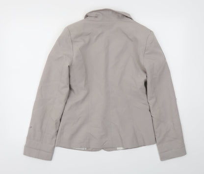Primark Womens Grey   Jacket Blazer Size 10