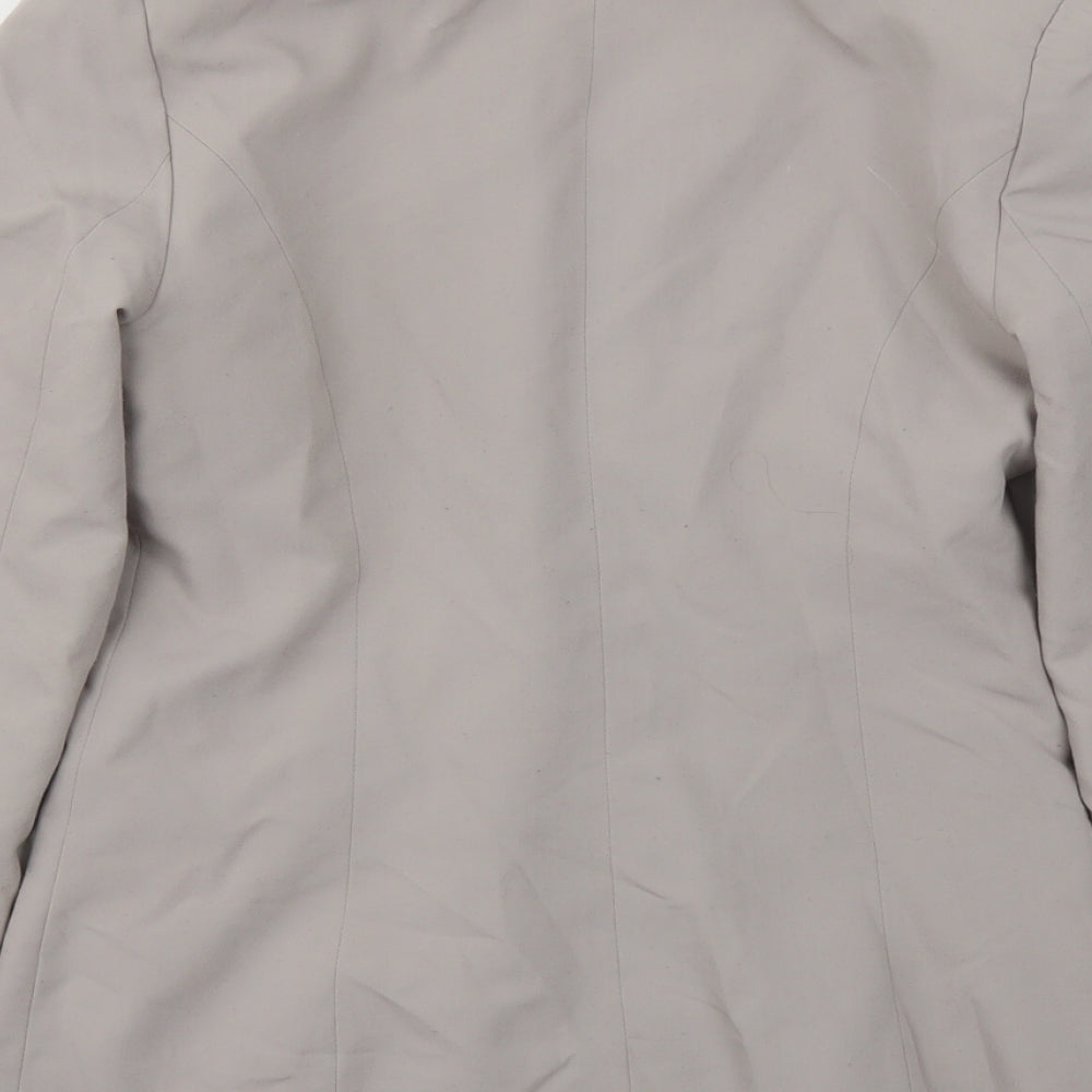 Primark Womens Grey   Jacket Blazer Size 10