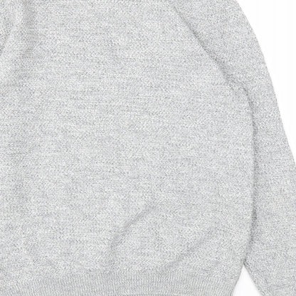 George Mens Grey   Pullover Sweatshirt Size S