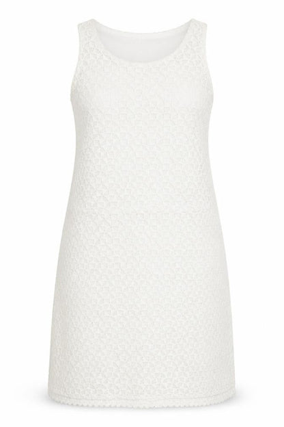 Womens UK Size 10 Quiz Ivory Basic T-Shirt