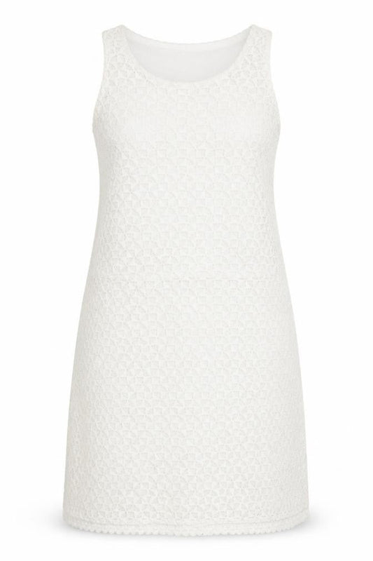 Womens UK Size 10 Quiz Ivory Basic T-Shirt