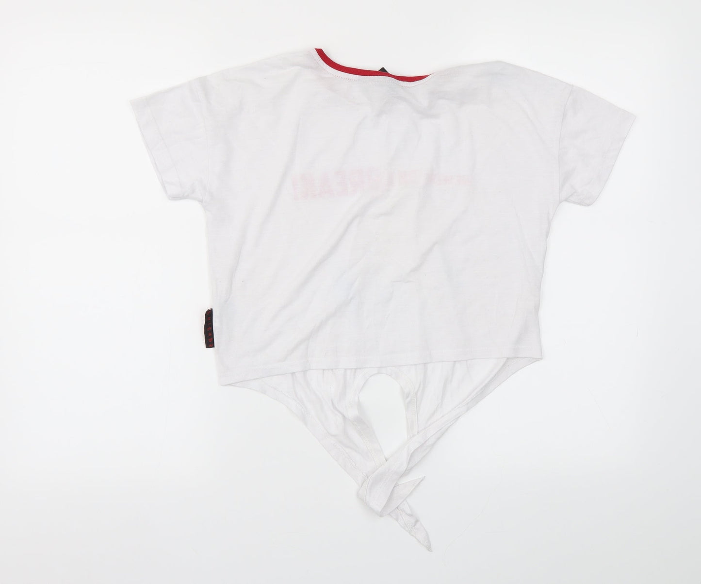 Primark Womens White   Basic T-Shirt Size 4