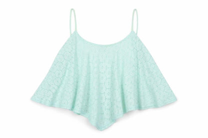Womens UK Size 10 New Look Green Basic T-Shirt