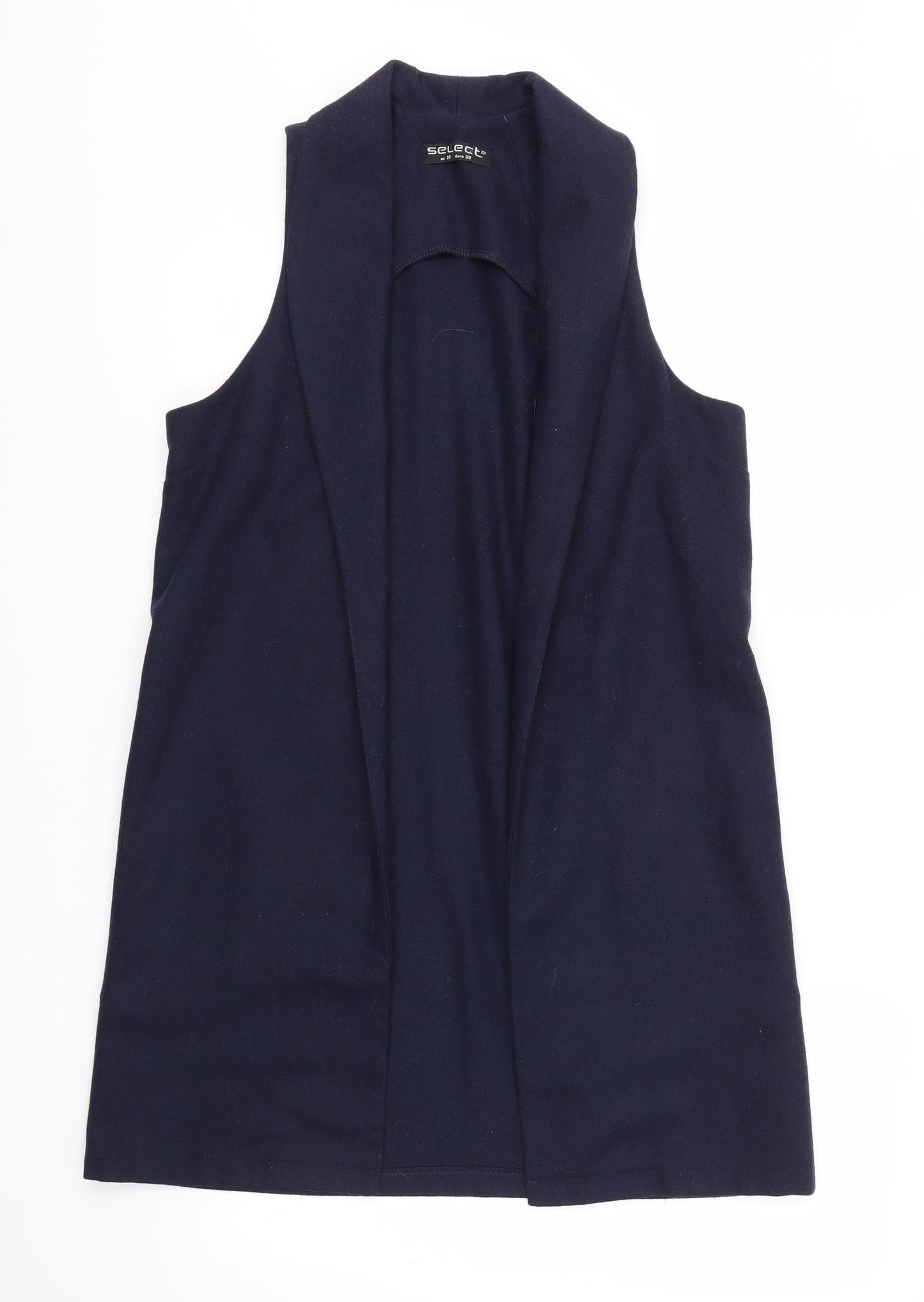 Womens UK Size 10 Select Blue Overcoat