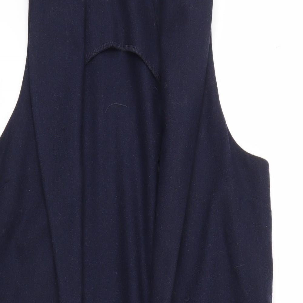 Womens UK Size 10 Select Blue Overcoat