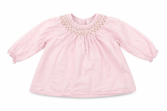 Matalan Girls Pink Floral  Fit & Flare  Size 6-9 Months