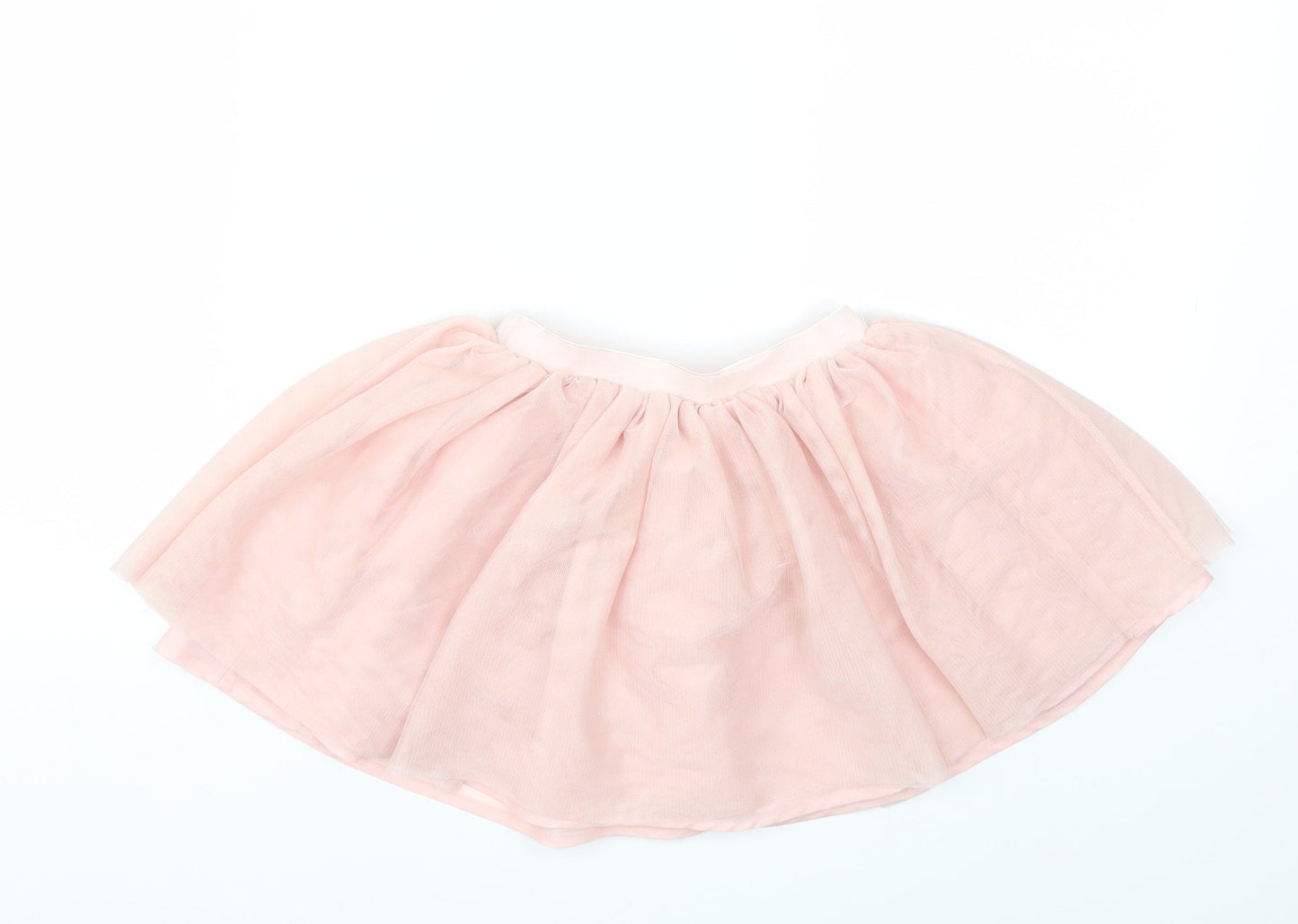 H&M Girls Orange   Flare Skirt Size 3-4 Years