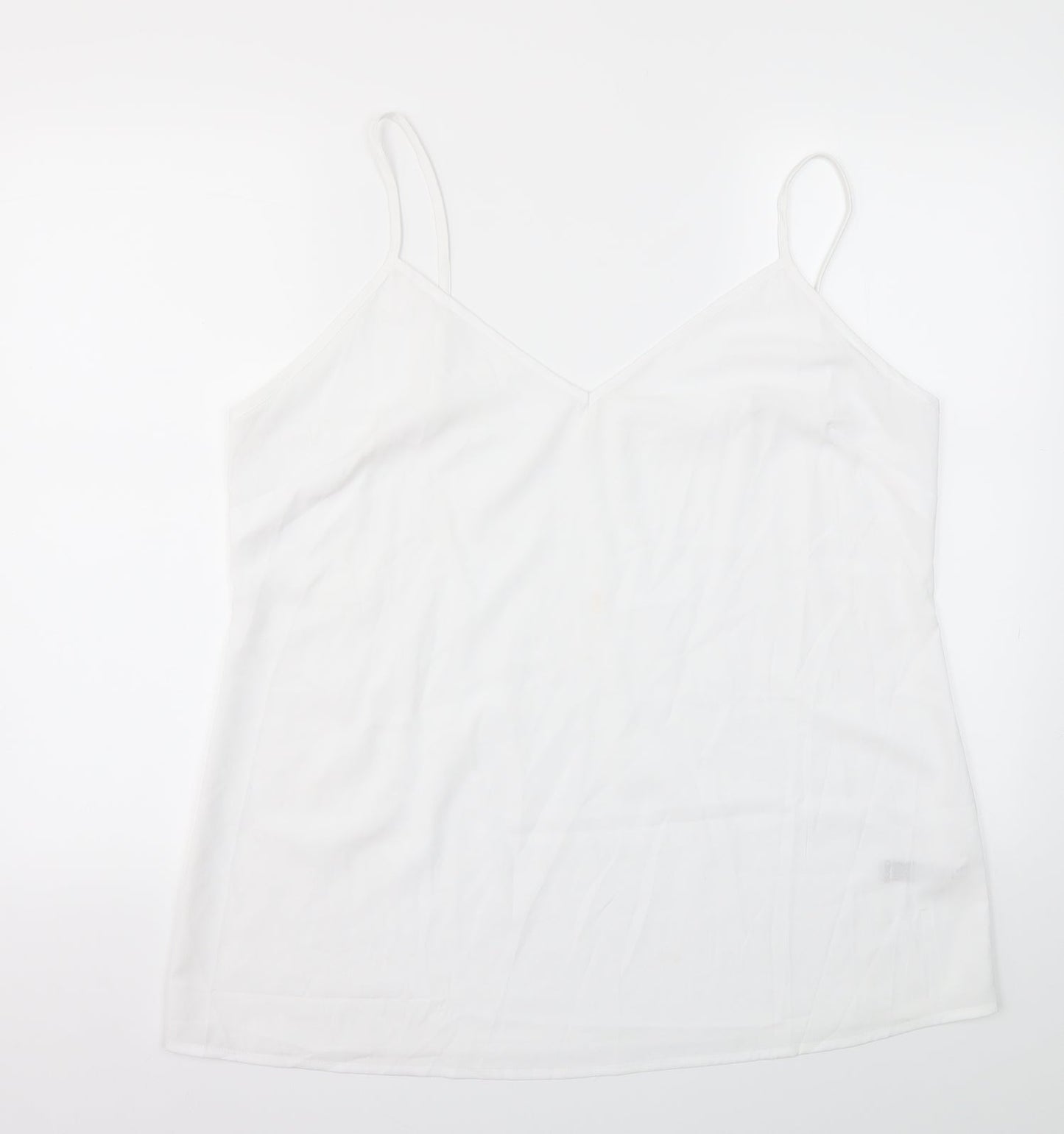 Womens UK Size 18 ASOS White Basic Blouse
