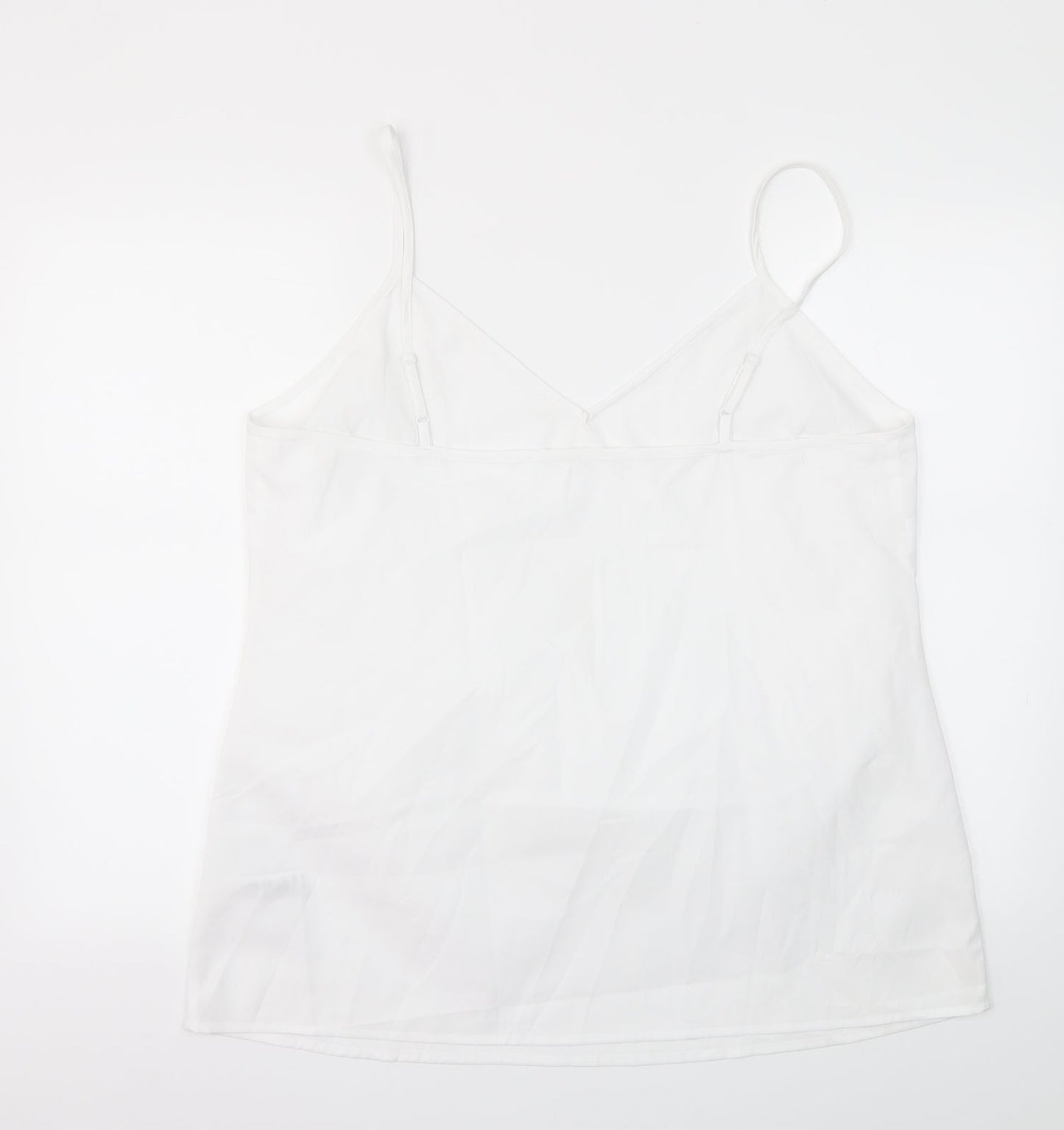 Womens UK Size 18 ASOS White Basic Blouse