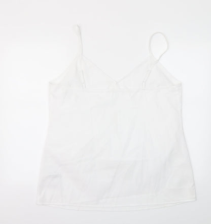 Womens UK Size 18 ASOS White Basic Blouse