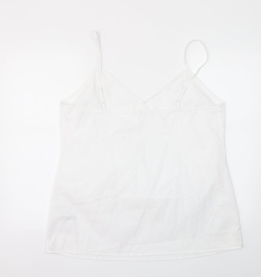 Womens UK Size 18 ASOS White Basic Blouse
