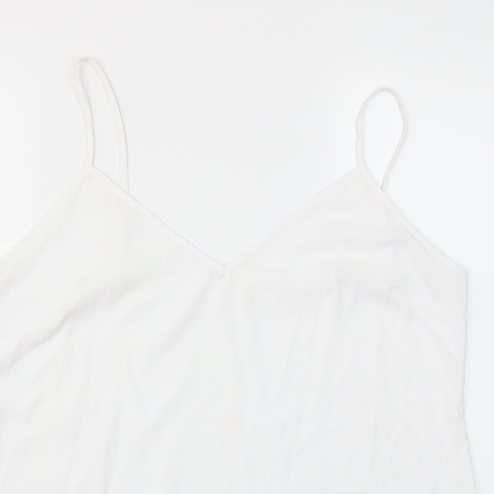 Womens UK Size 18 ASOS White Basic Blouse