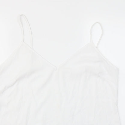 Womens UK Size 18 ASOS White Basic Blouse