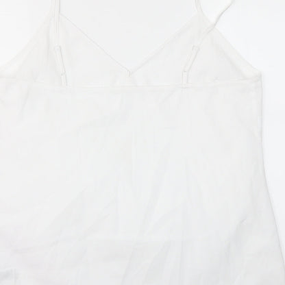 Womens UK Size 18 ASOS White Basic Blouse