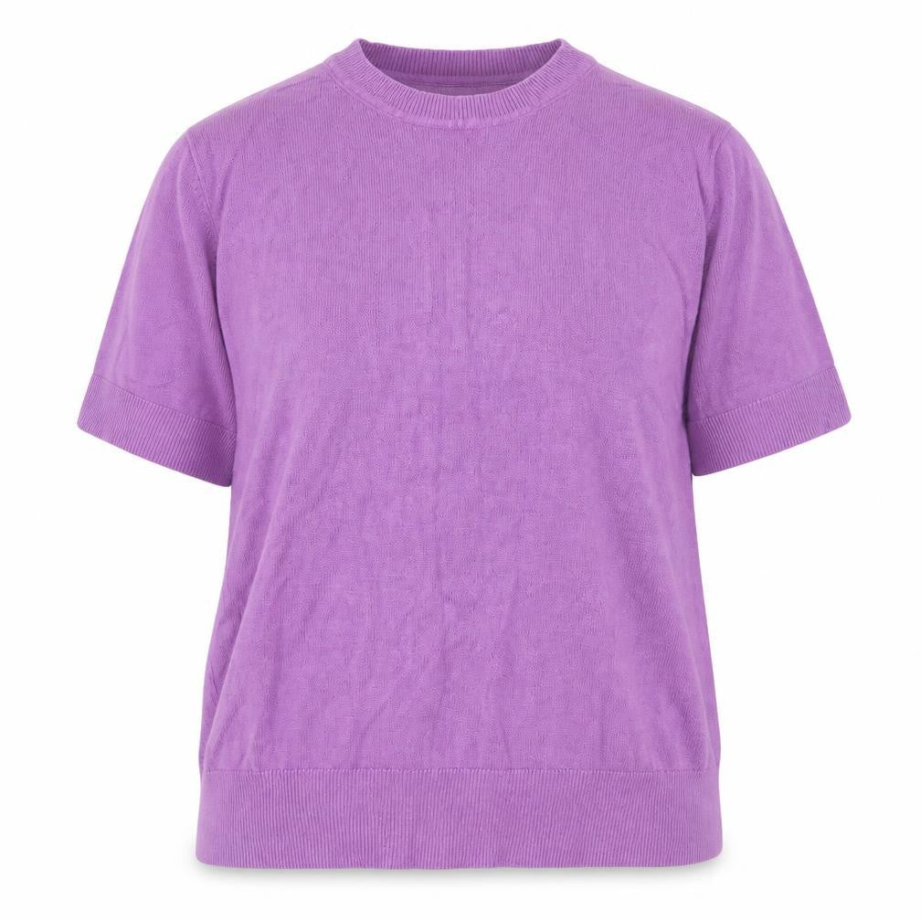 Womens UK Size 12 M&S Pink Basic T-Shirt