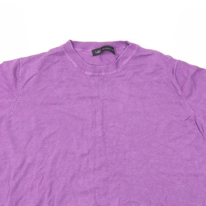 M&S Womens Pink   Basic T-Shirt Size 12