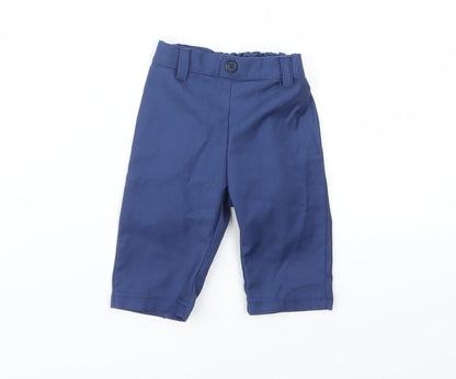 Y&Z Girls Blue   Capri Leggings Size 3-6 Months
