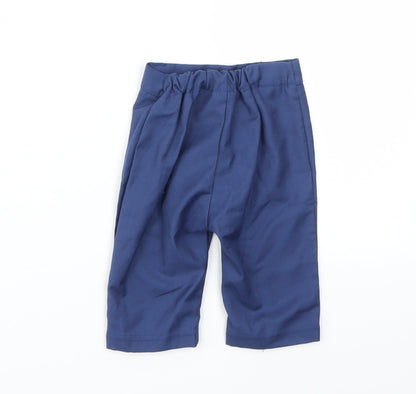Y&Z Girls Blue   Capri Leggings Size 3-6 Months