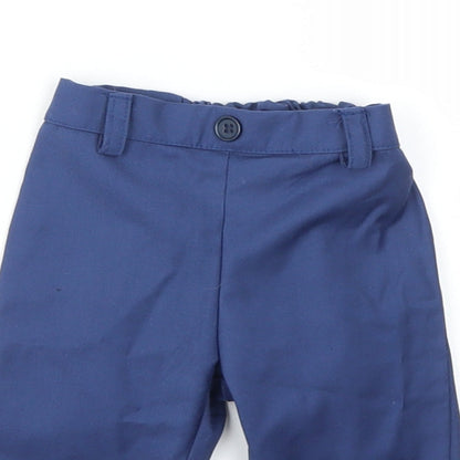 Y&Z Girls Blue   Capri Leggings Size 3-6 Months