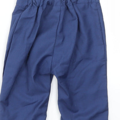 Y&Z Girls Blue   Capri Leggings Size 3-6 Months
