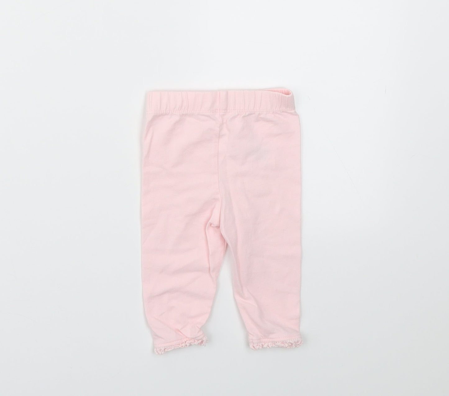 George Girls Pink   Capri Leggings Size 3-6 Months