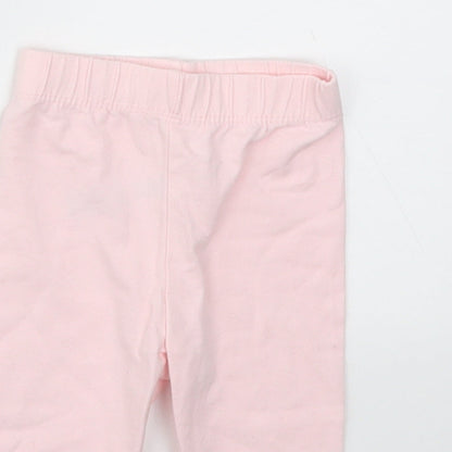 George Girls Pink   Capri Leggings Size 3-6 Months