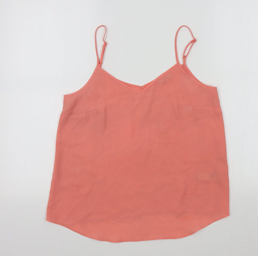 George Womens Pink Colourblock  Basic T-Shirt Size 10