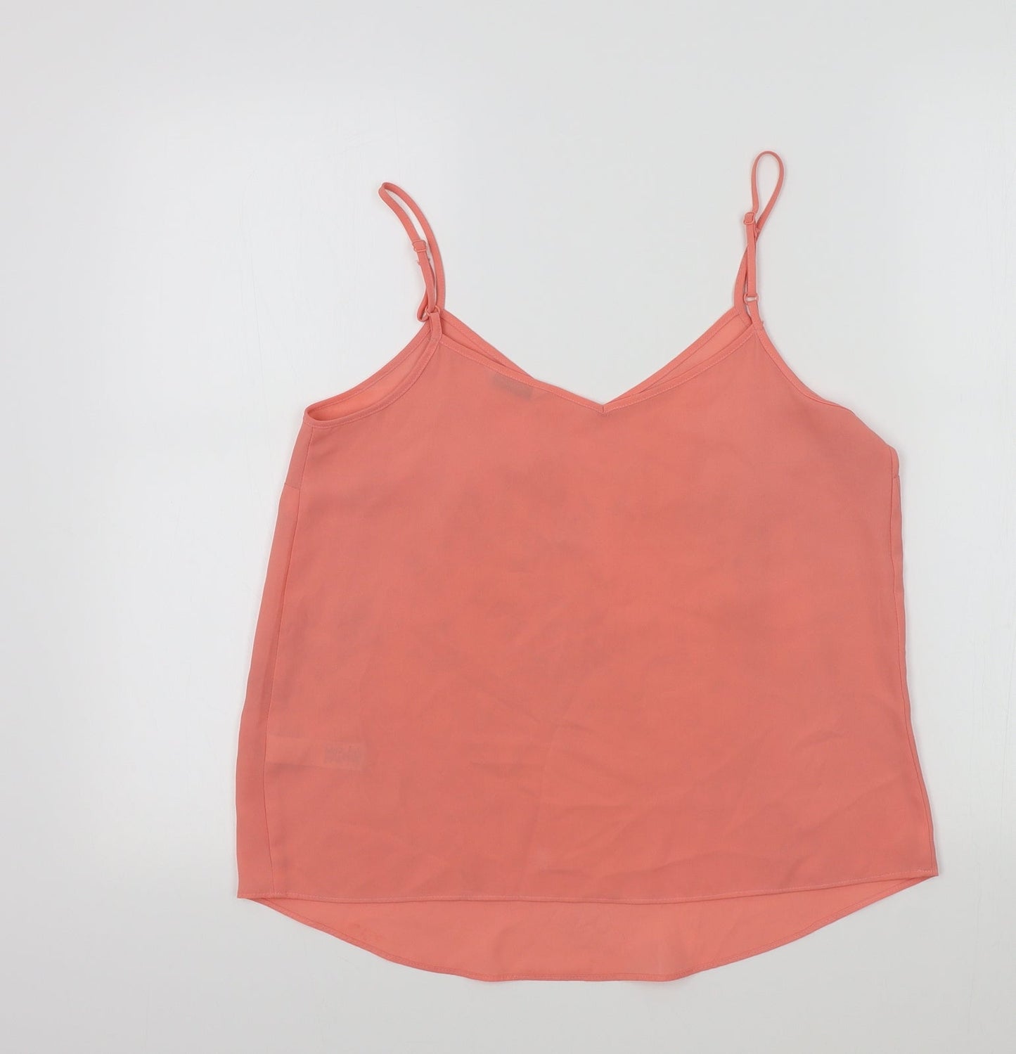 George Womens Pink Colourblock  Basic T-Shirt Size 10