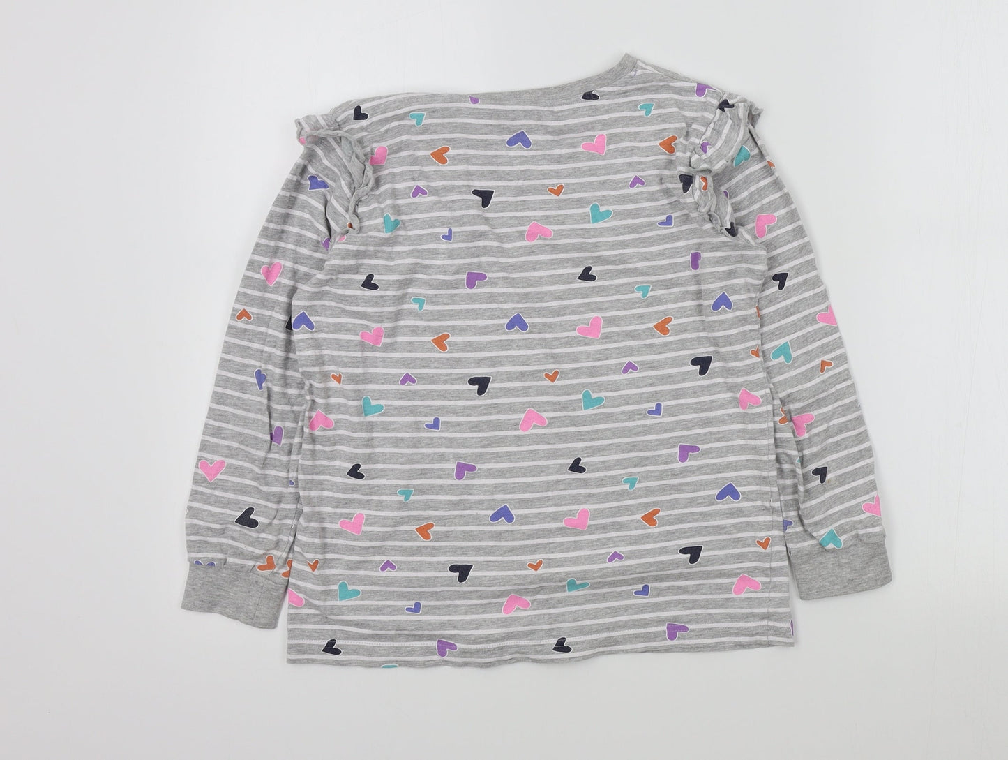 starry eyed Girls Grey Colourblock  Pullover Jumper Size 12 Years