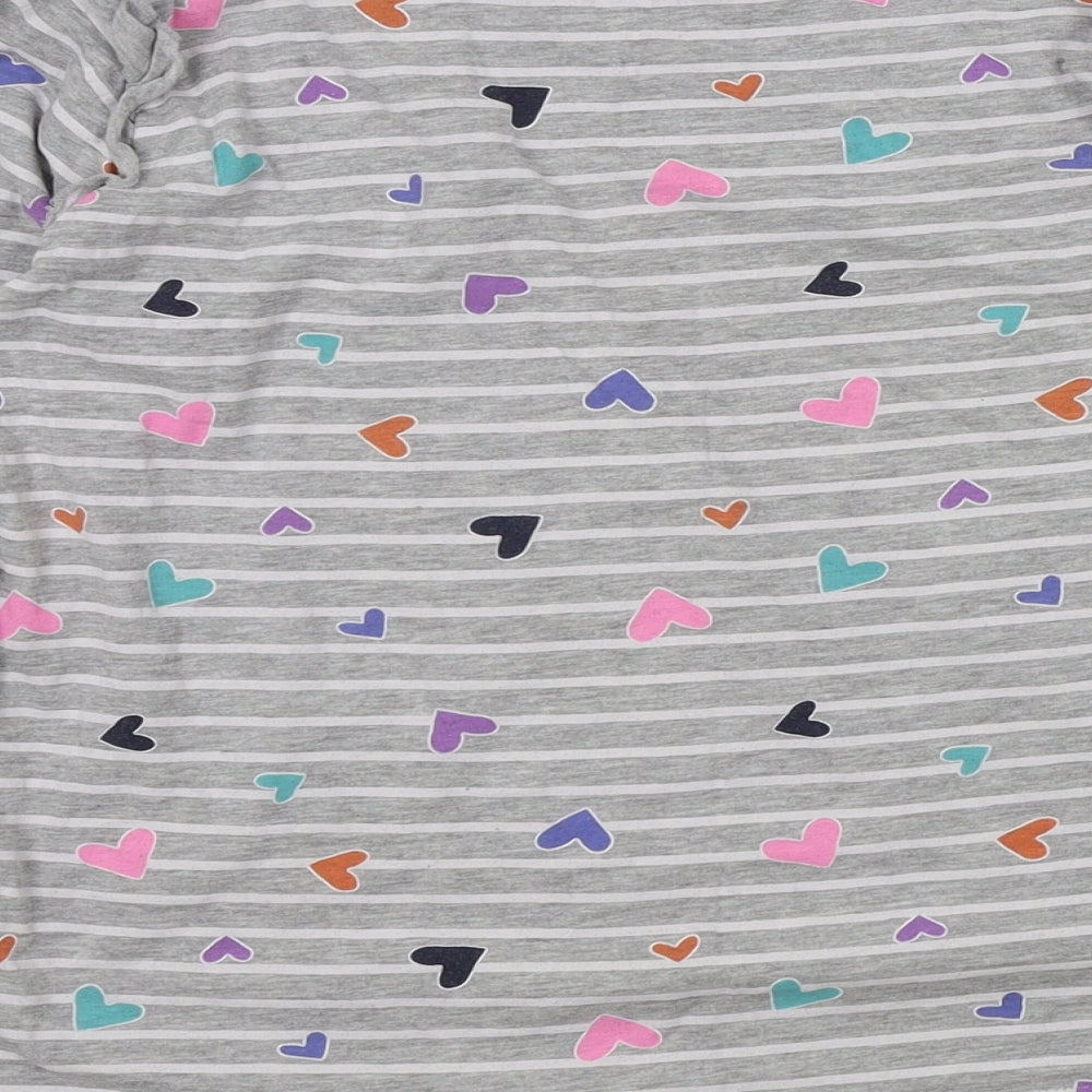 starry eyed Girls Grey Colourblock  Pullover Jumper Size 12 Years
