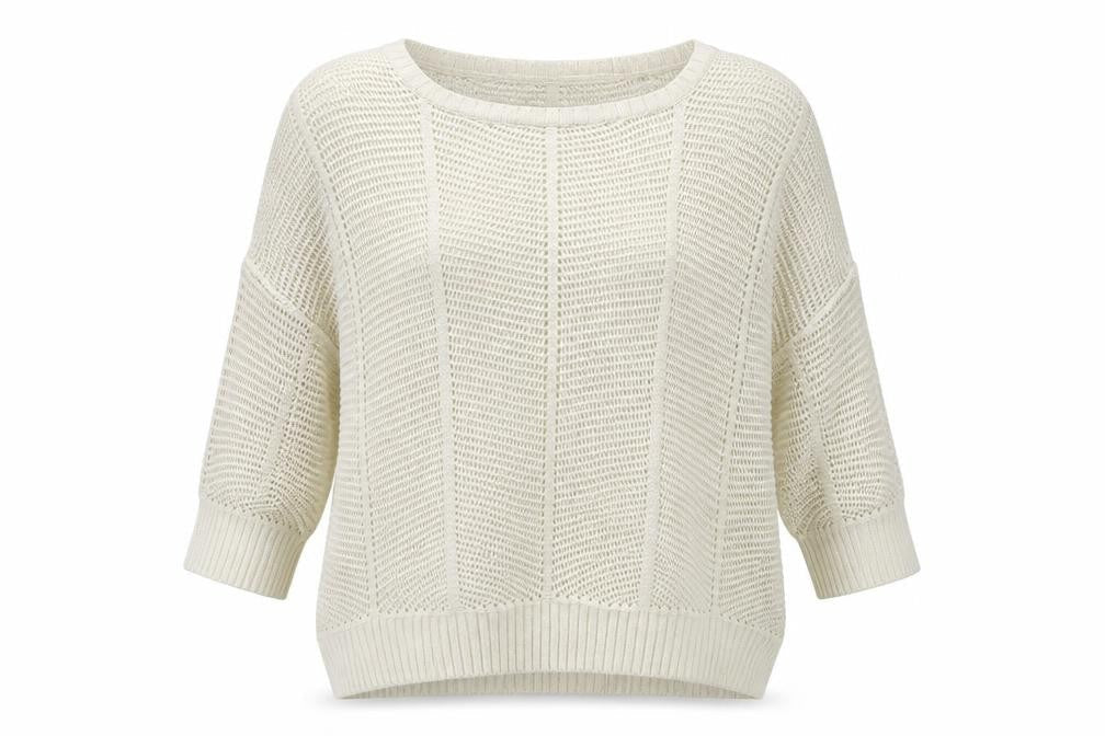Womens UK Size 18 New Look White Pullover Jumper
