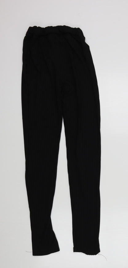 Womens UK Size M Preworn  Jegging Black Leggings