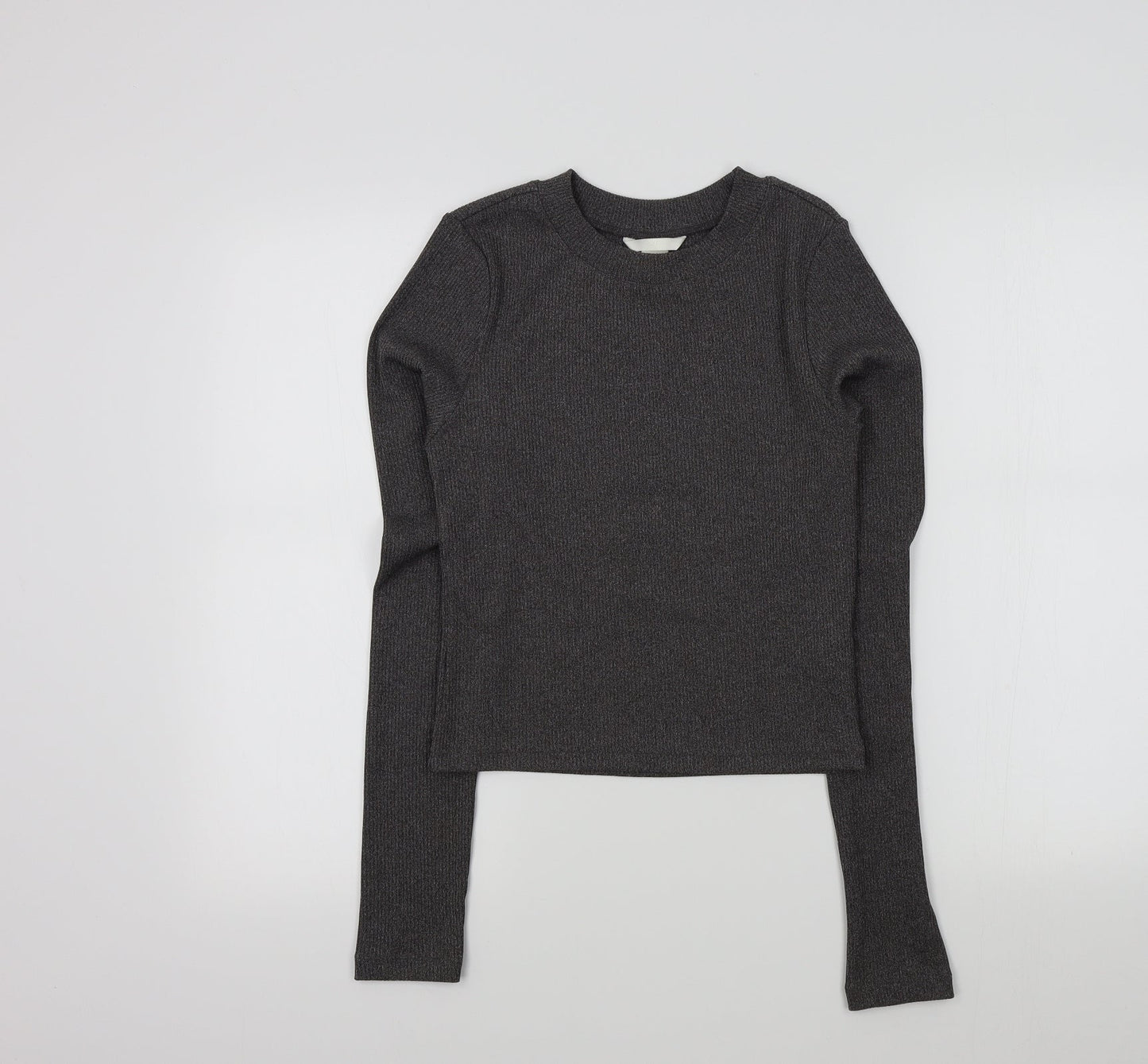 Womens UK Size S H&M Grey Pullover Jumper