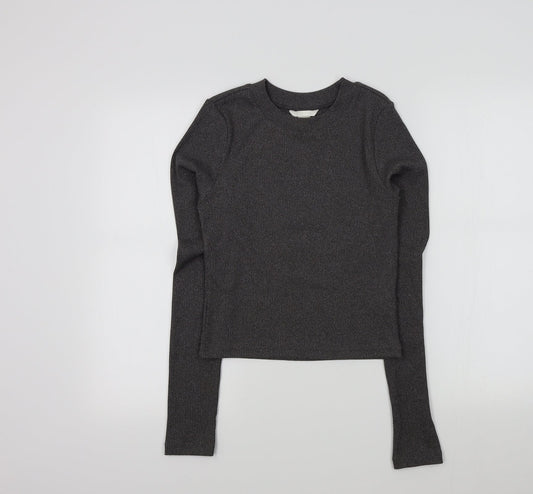 Womens UK Size S H&M Grey Pullover Jumper