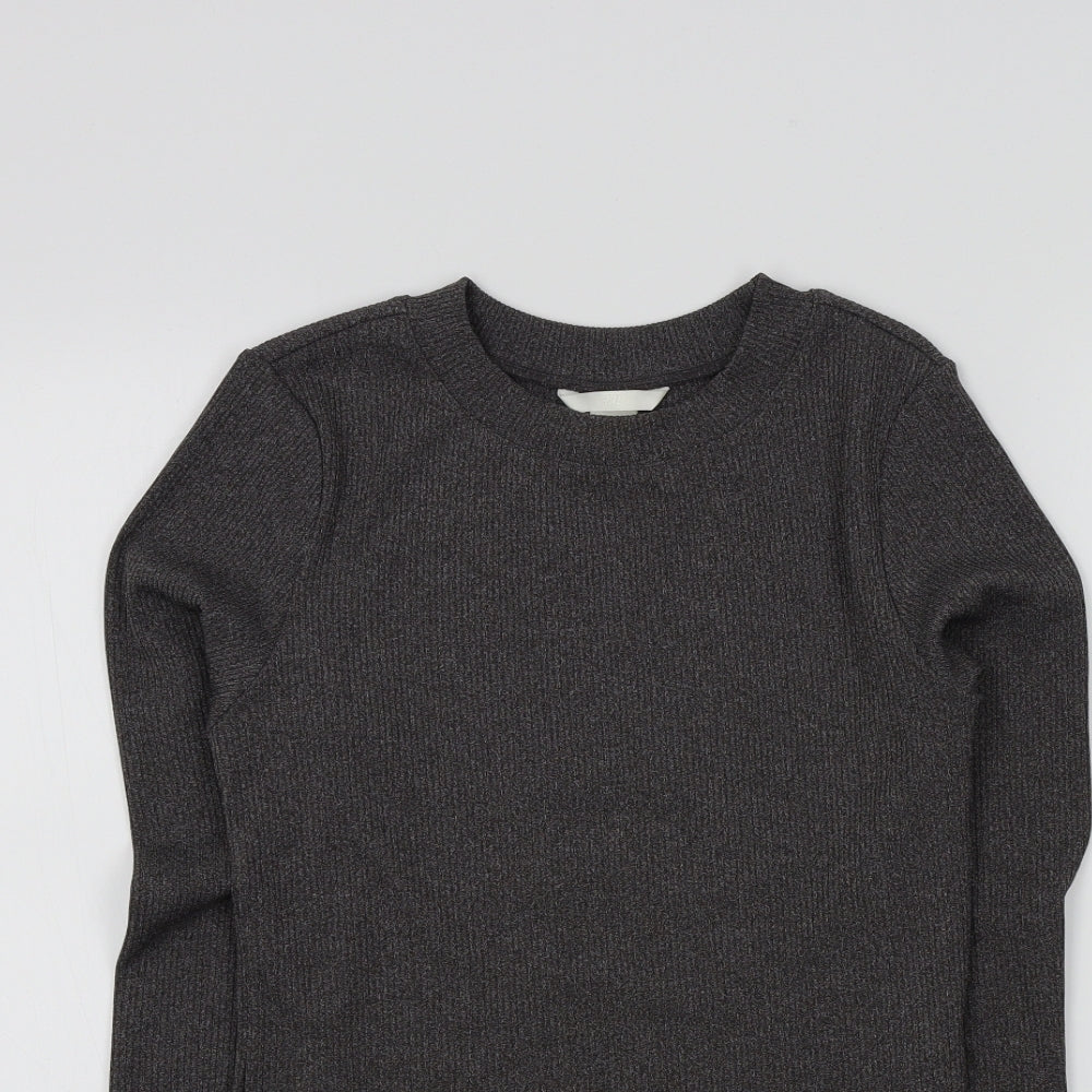 Womens UK Size S H&M Grey Pullover Jumper