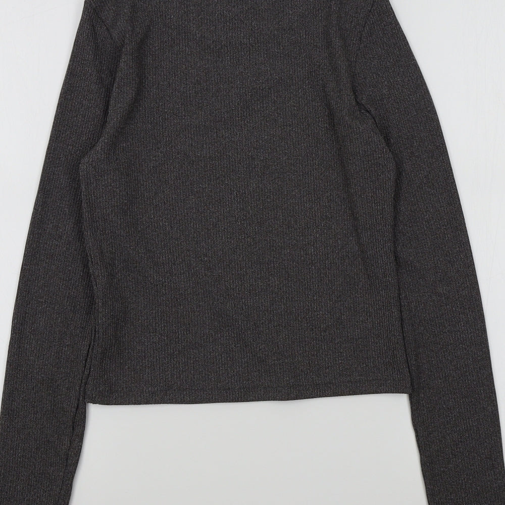 Womens UK Size S H&M Grey Pullover Jumper